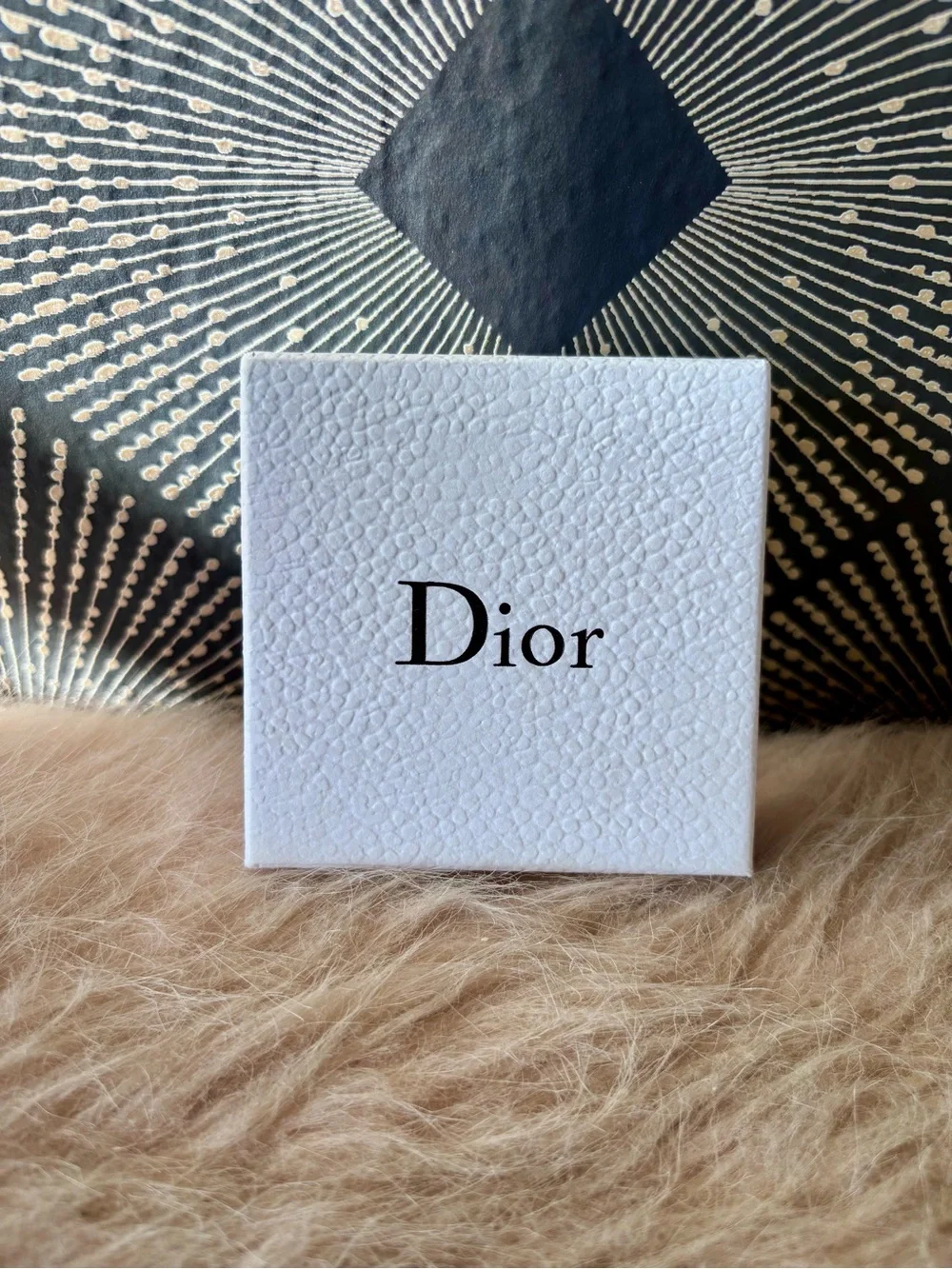 Dior Jewelry Gift Box set with Branded Ribbon, tissue and pouch